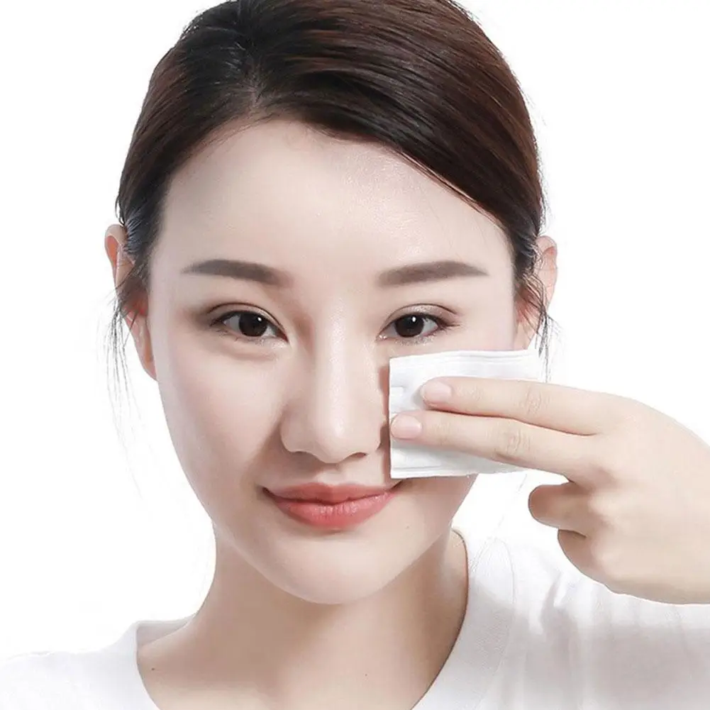 Description Picture 4 of item500PCS Multi Functional Cotton Pad Wet Cotton Special Stretchable Thin Makeup Remover Cotton Toner Facial Mask Paper Soft