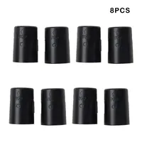8 Pieces Office Wire Shelf Lock Clips Replacement Assortment Shelving Sleeves Assorted Kit Spare Parts Accessories 1
