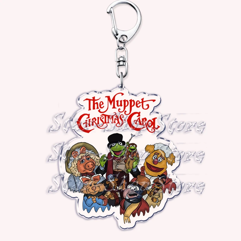 Lustige süße Weihnachts-Schlüsselanhänger für Accessoires, Tasche, der Frosch Gonzo, Miss Piggy, Schlüsselanhänger, Schmuck, Freunde, Urlaubsgeschenke – Detail 35