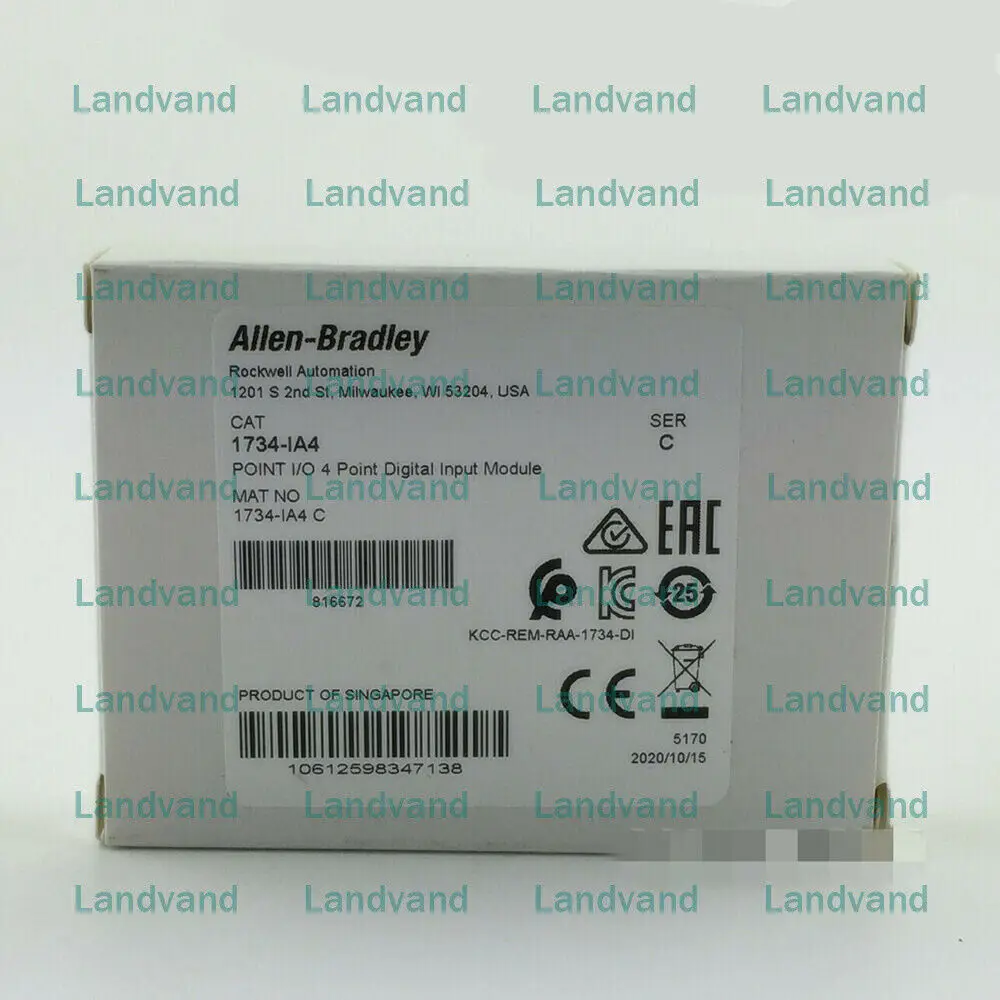 

Allen-Bradley POINT I/O 4 Point Digital Input Module 1734-IA4