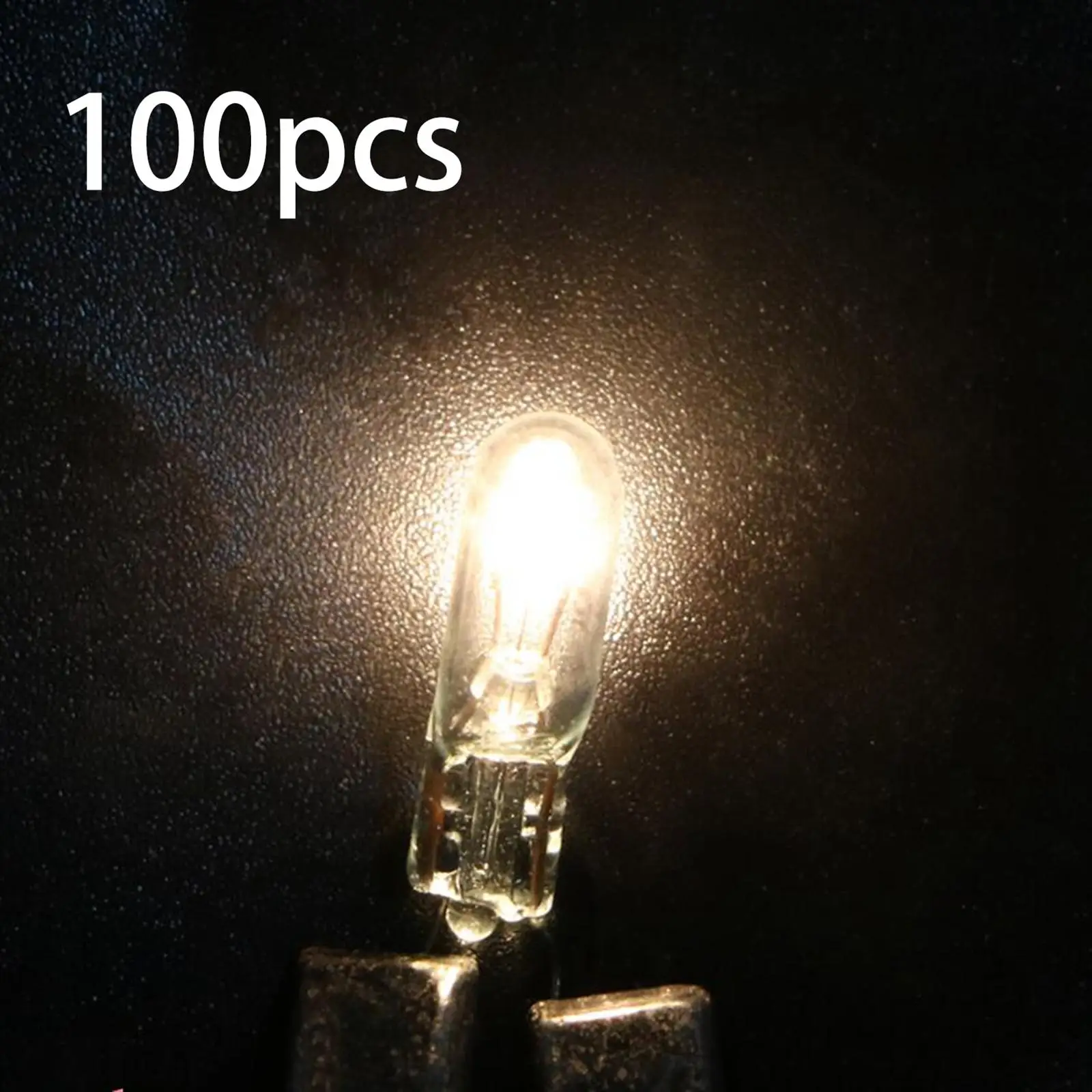 Bombilla de coche de filamento único, luz blanca T10 W5W 501 194, lámpara  de señal de cristal transparente, 12V, 5W, w2.1 x 9.5d, 10 Uds. - AliExpress