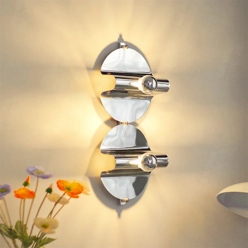 Space era wall lamp Bauhaus wall light for bedrooms hotels restaurant living room background walls retro Designer wall lamp 3