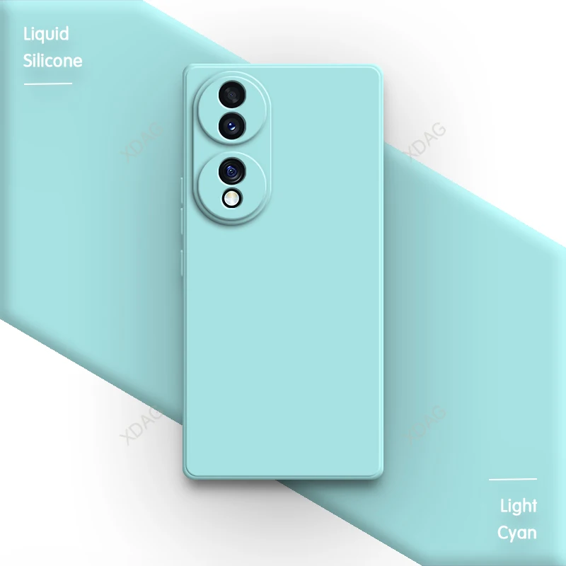 Sleek Silicone Camera Protection Phone Case - Classic Square Design