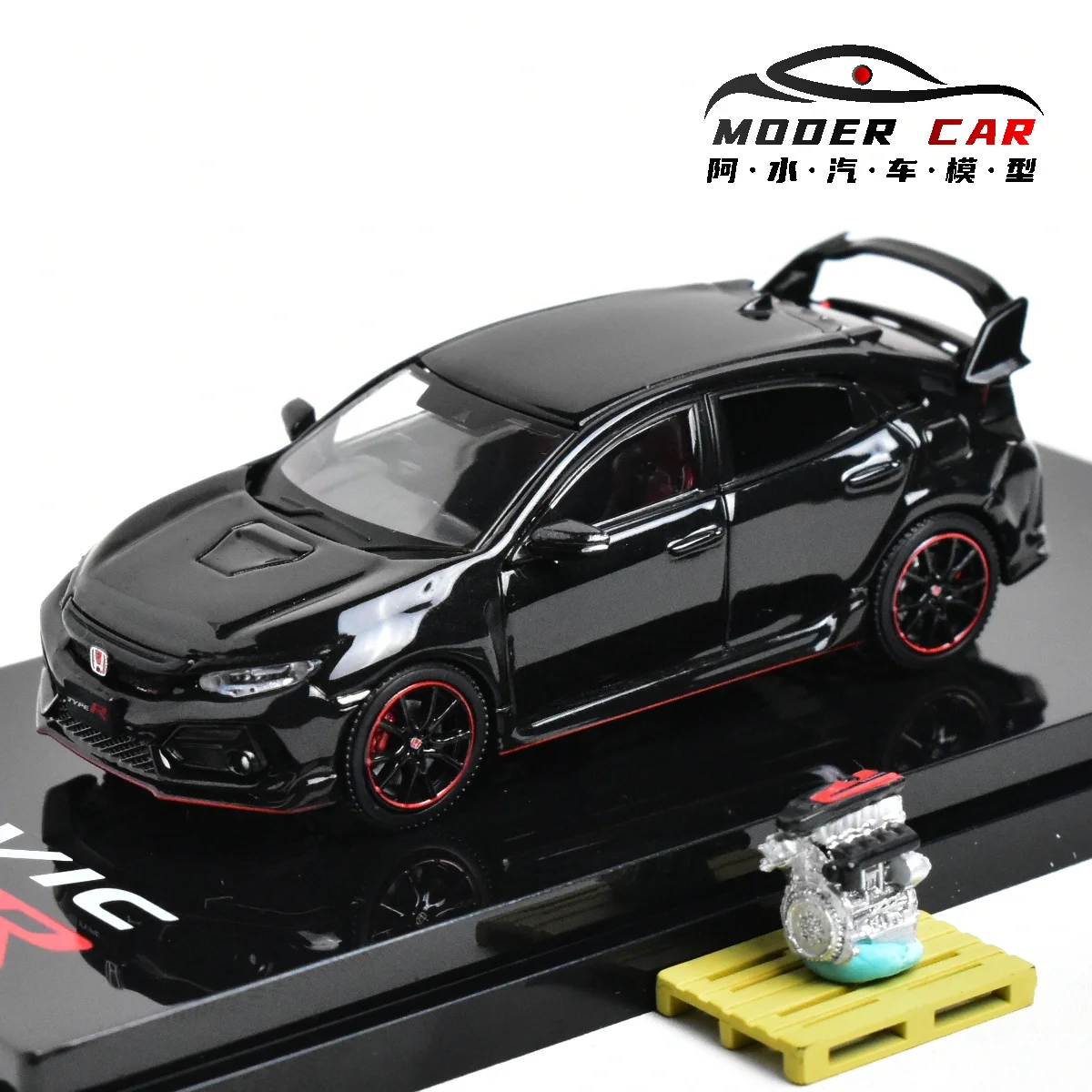 Hobby JAPAN HJ 1:64 CIVIC FK8 FK7 TYPE R Diecst Model Car 5