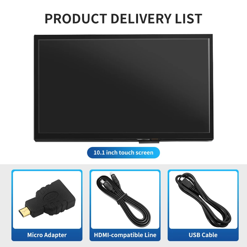Title 6, 10.1 Inch Capacitive Touch Screen 1024*600 IPS ...