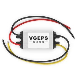 Multi - Voltage to 5V Step - Down DC Automotive Power Converter - 5V 2A (Silver)