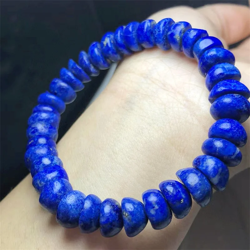 

Natural Lapis Lazuli Treasure Bowl Bracelet Crystal Healing Stone Fashion Gemstone Women Jewelry Gift 1pcs