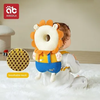 AIBEDILA 아기 안전 헬멧 머리 받침 쿠션, 아기 가제트, 머리 보호 침구, 어린이 안전 베개, 신생아 물건