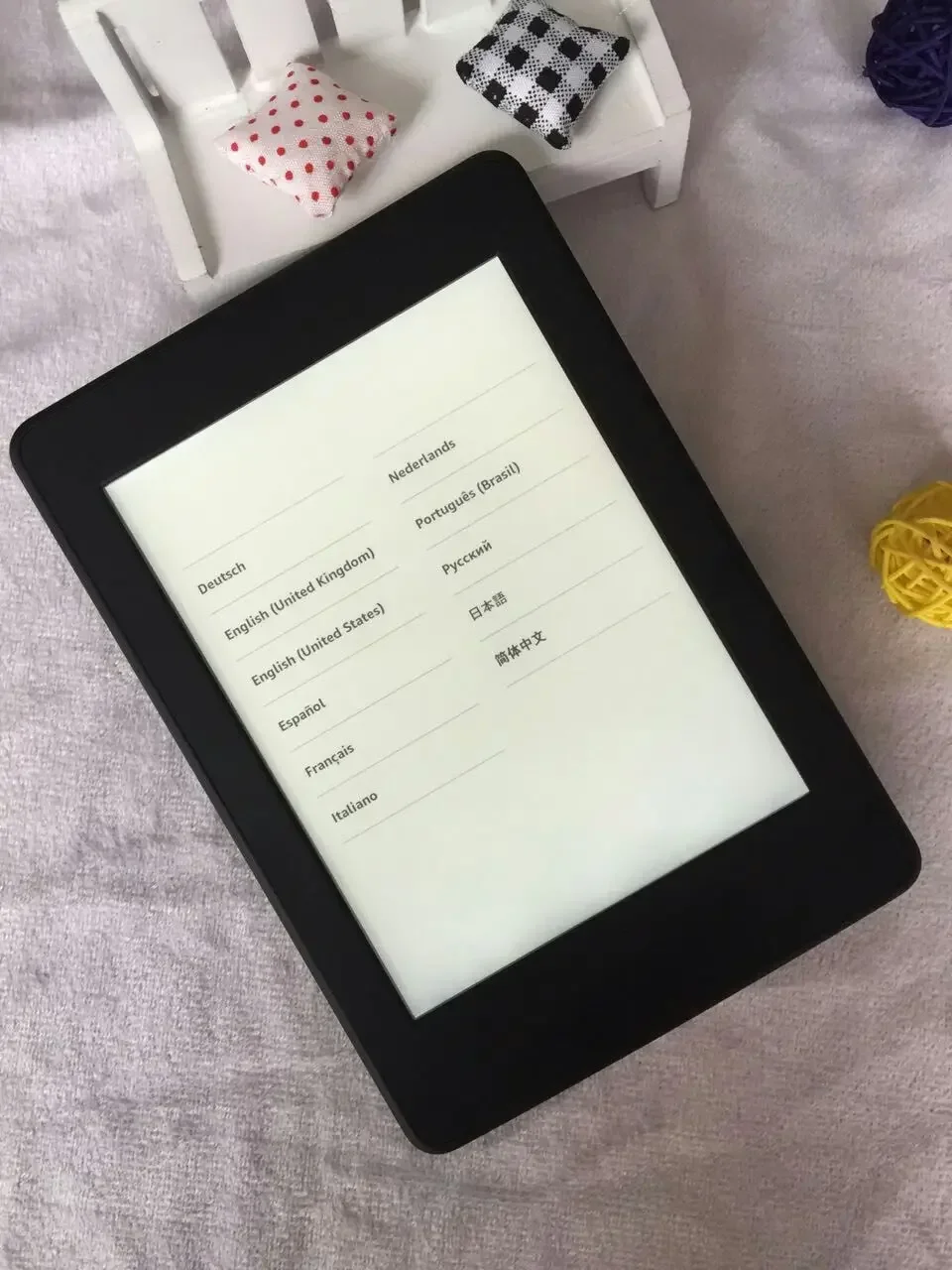 Original kindle Paperwhite 6th Used registrable Ebook Reader Ereader E Reader e-ink Book for kindle