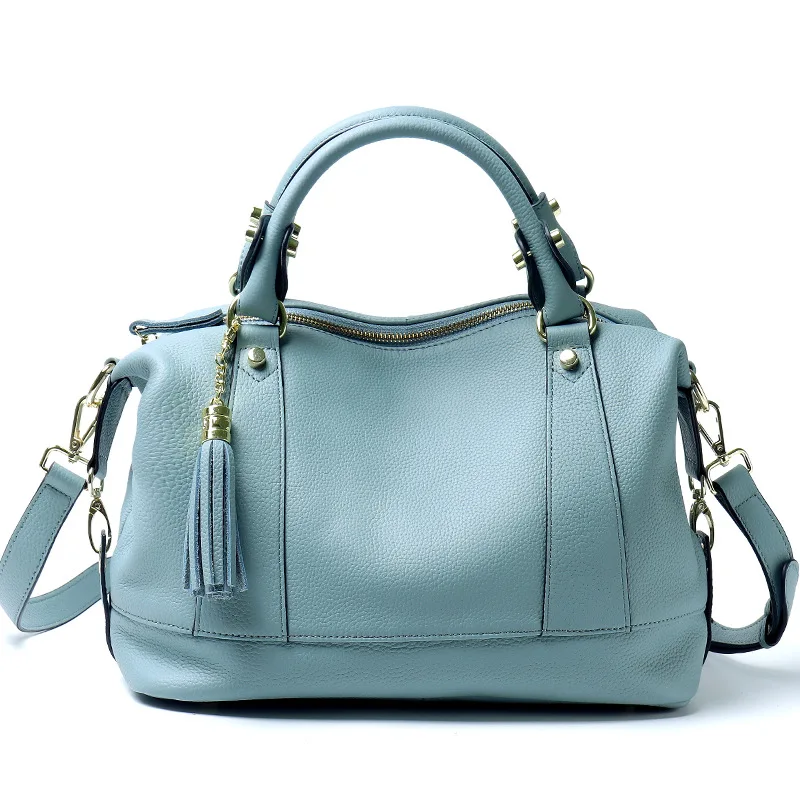 

Genuine Leather Handbag For Women With Large Capacity Multiple Compartments Single Shoulder Bag Crossbody Bag