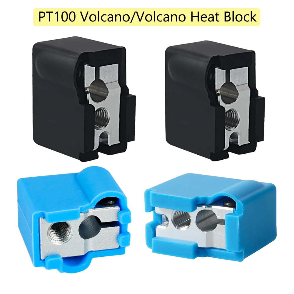 

PT100 Volcano Heating Block Silicone Case Cover 3D Printer Hotend VOLCANO Heate Block Silicone Sleeve 3D Printer Parts