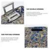 Mandala Suitcase Cover Floral Mystery Cruise Trip Flight Fun Luggage Supplies Protection 4