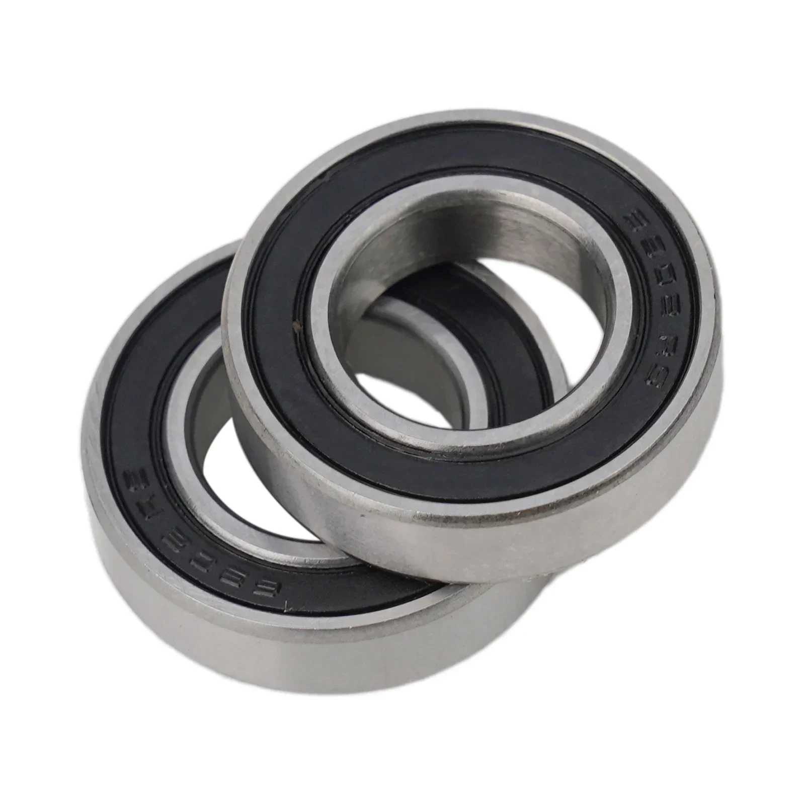 Bicycle Bearings 2 Pcs Bicycle Rubber Seal Metal Bearings Accessories 6902RS (61902-2RS) Thin Section Bearings 15x28x7mm
