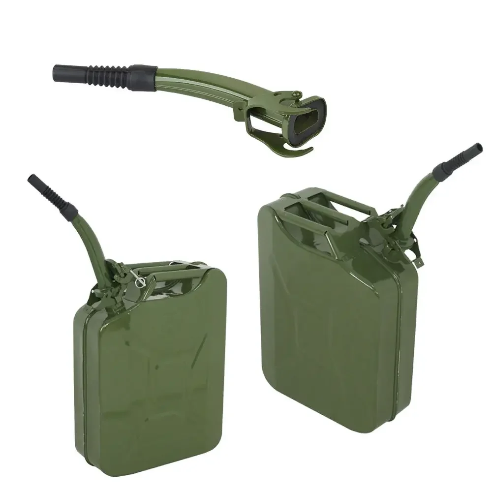 Metal and Rubber Pouring Spout with Flexible Nozzle for 5L Jerry Cans 4
