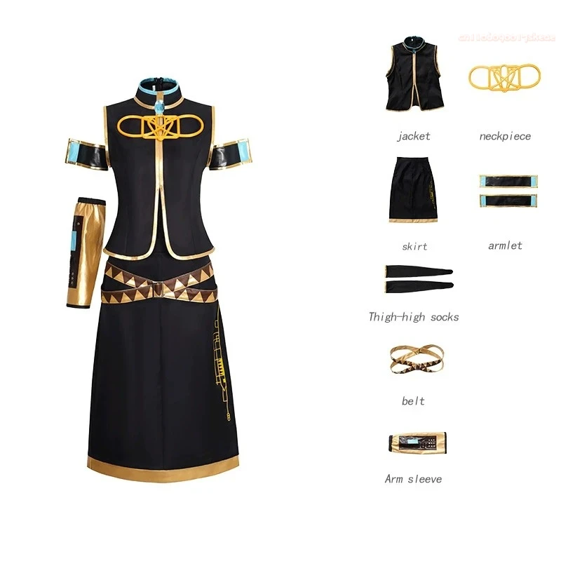 Vocaloid Megurine Luka Cosplay Costume for Women