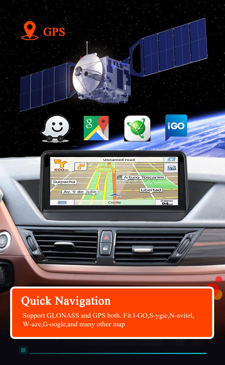 Drahtlose Carplay Android 15 Auto 1920 * 720P Auto Radio Stereo Bildschirm Für BMW X1 E84 2009-2015 Bluetooth 2 Din Multimedia-Player BT – Detail 14