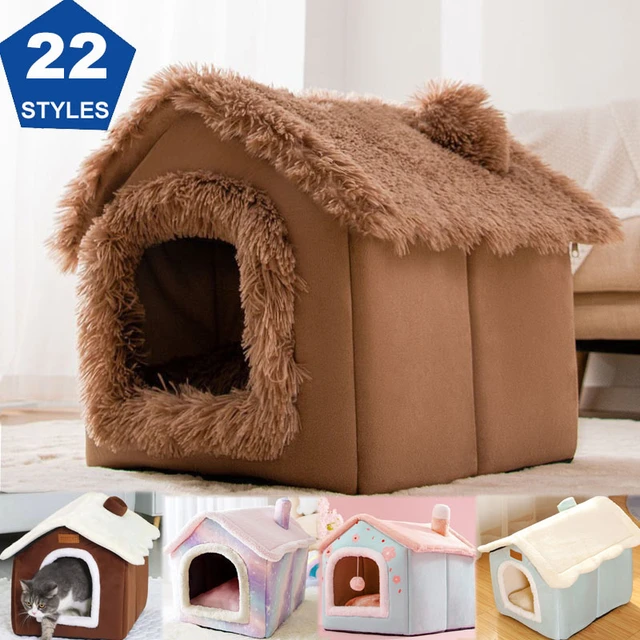 Square Soft Pet Dog Bed Summer Dog House for Small Medium Dogs Cats Winter  Warm Chihuahua Cat Nest Pet Products Puppy Bed - AliExpress