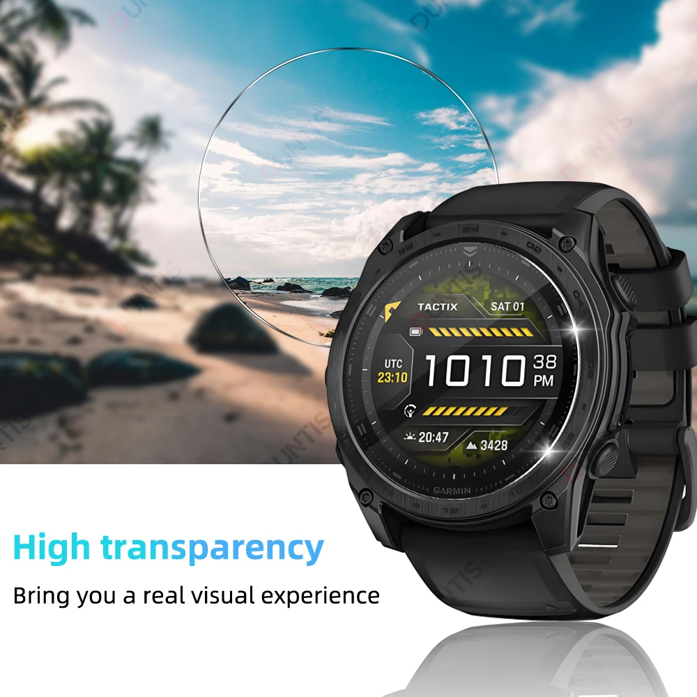 Premium Tempered Glass Screen Protector for Smartwatch - Ultra Durable and Scratch Resistant