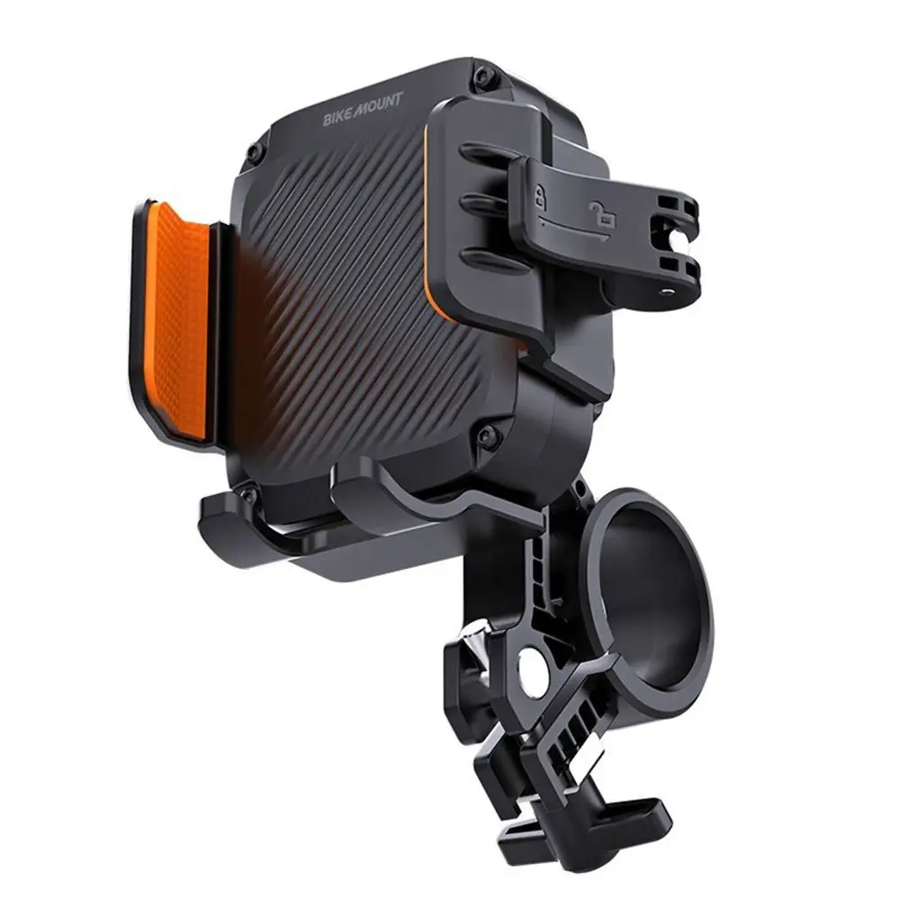 Shockproof Waterproof Universal Motorcycle and Bike Phone Holder with Anti-Shake Technology