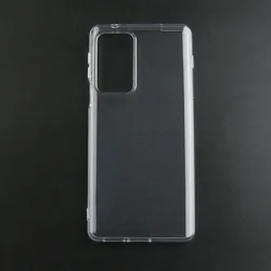 Matte Soft TPU Silicone Protective Phone Case - Durable, Stylish Cover & Shell - Moto Edge 2022 (Transparent)
