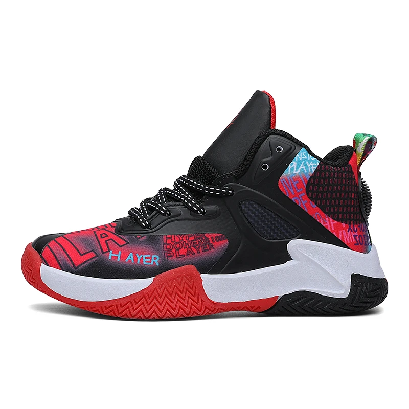 

2023 Children Fashion Sport Shoes Boy Basketball Shoes Summer Teenager Kids Light Basket Sneakers Man Autumn Winter Boy Boots
