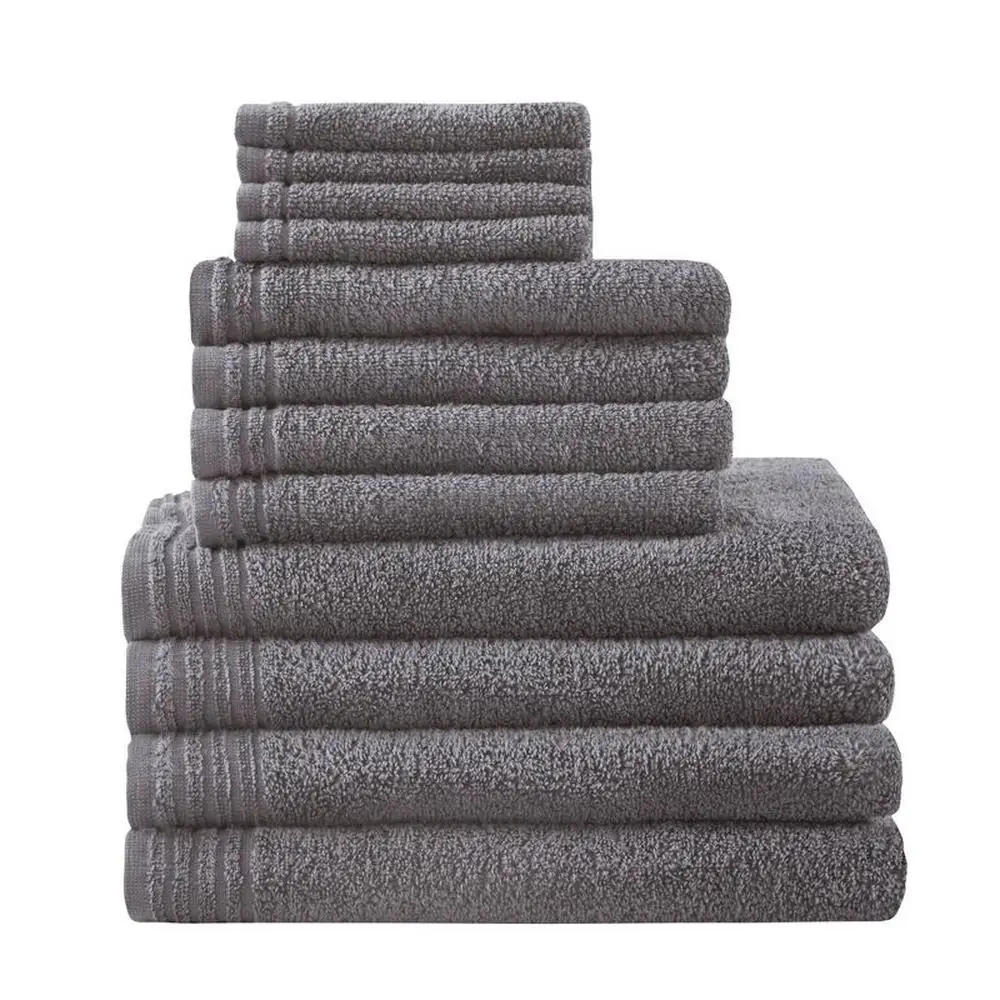 

12pc Cotton Quick Dry Bath Towel Set -
