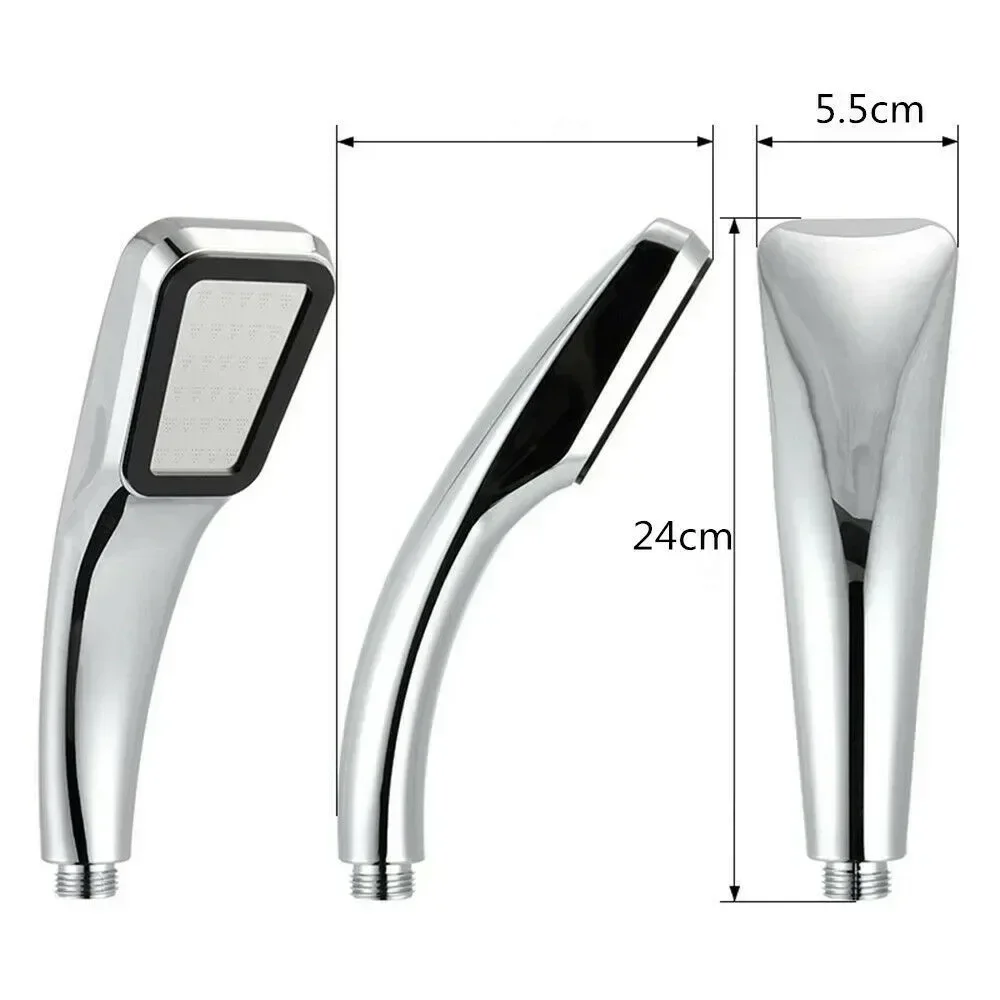 300 Holes High Pressure Rainfall Shower Head Water Saving Sprayer Nozzle Shower Head Water Saving Filter Bathroom Accessories 6