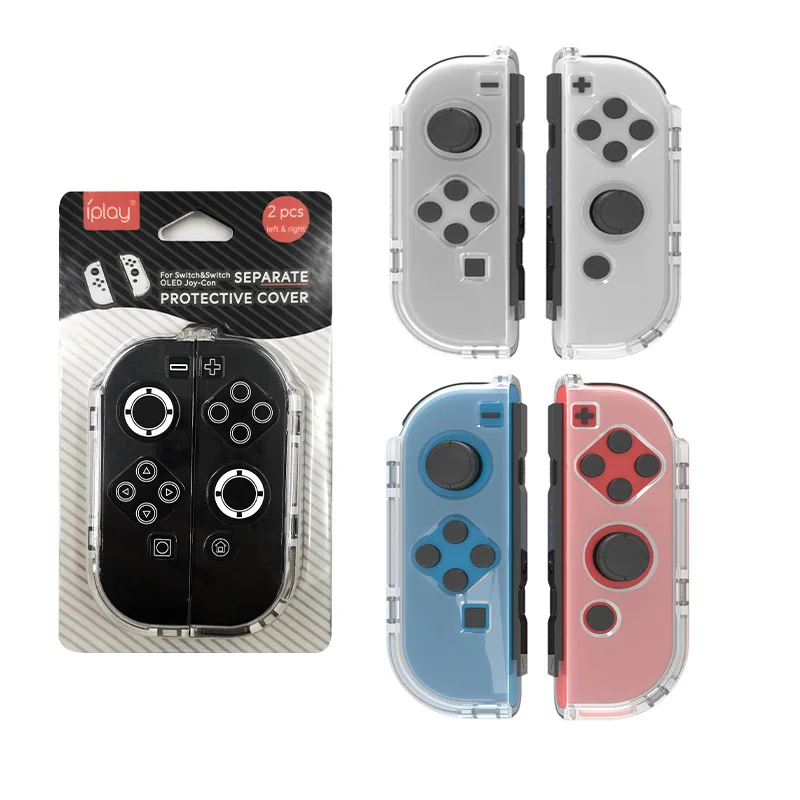 Custodia Rigida Protettiva Per Pc Grip Per Switch Oled Split Impugnatura Sinistra E Destra Shell Cover Per Switch Oled Games Accessories