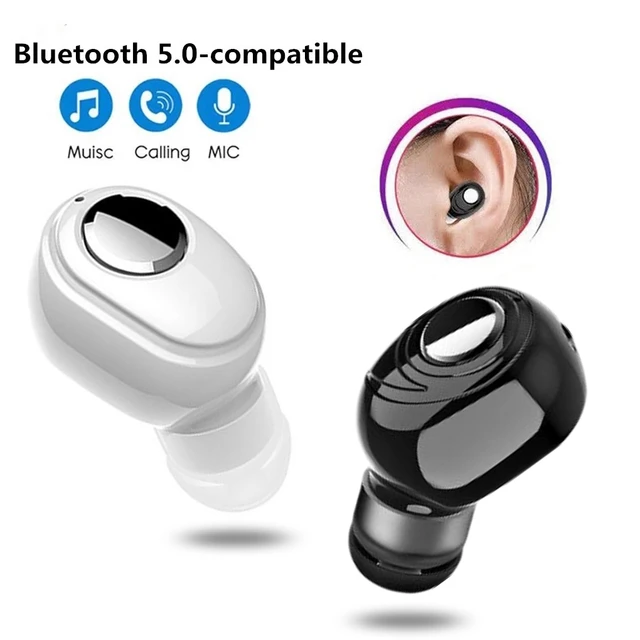 Mini auriculares inalámbricos Bluetooth  Auriculares inalámbricos Bluetooth  Mini - Mini Bluetooth - Aliexpress