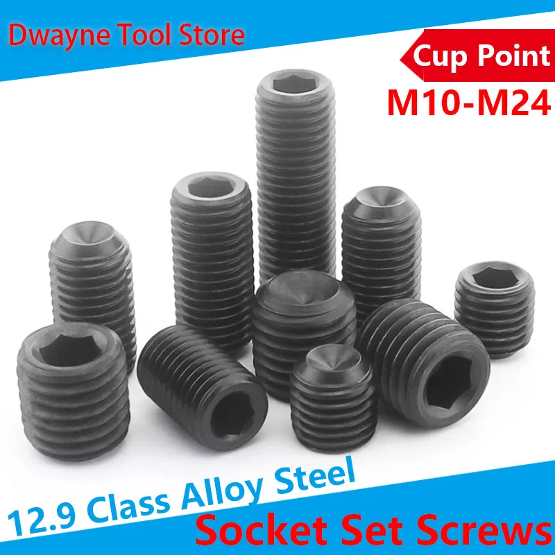 

12.9 Class British Concave End Setting Screw Hexagonal Top Wire Machine Screw M12-M24
