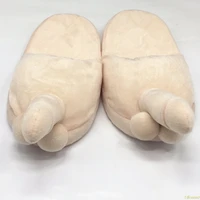 2024 Winter Slippers Women Creative Fun Penis Home Slippers Warm Spring Funny Women Shoes Unicornio Shoes Woman Unicorn Slippers