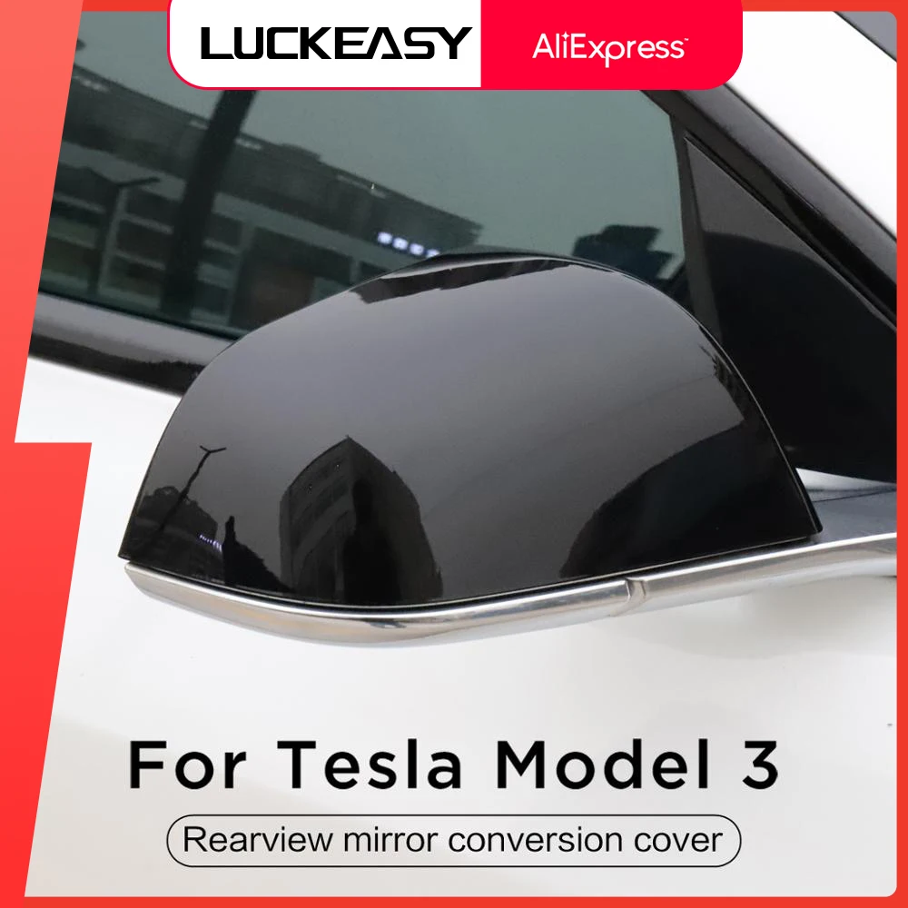 LUCKEASY Auto Accessories Exterior For Tesla Model 3 2017 2022 ABS