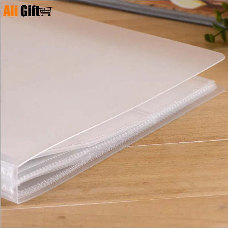 Matting transparent cover photo album 80 pockets for 5 inch 6 inch 7 postcard poto book photocard holder photo album photocard holder