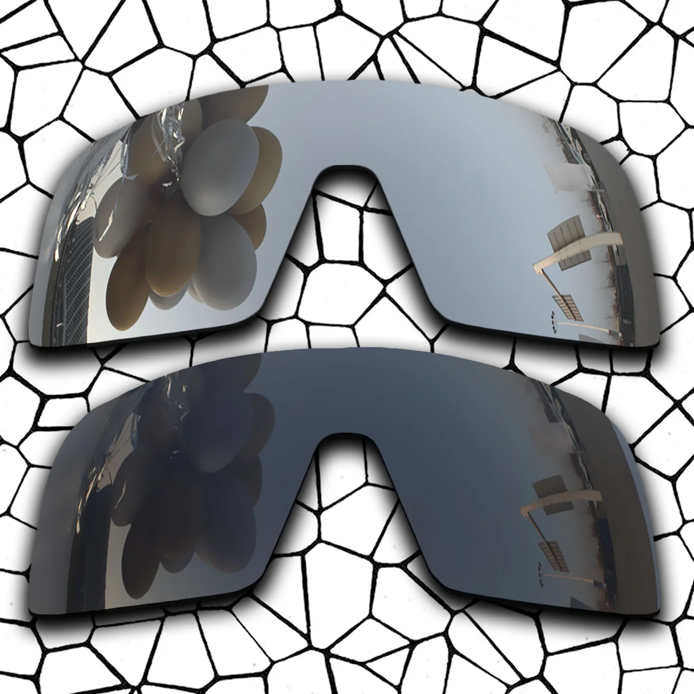 Oakley Sutro Polarized Sunglasses 용 실버 & 그레이 블랙 렌즈 교체 AliExpress