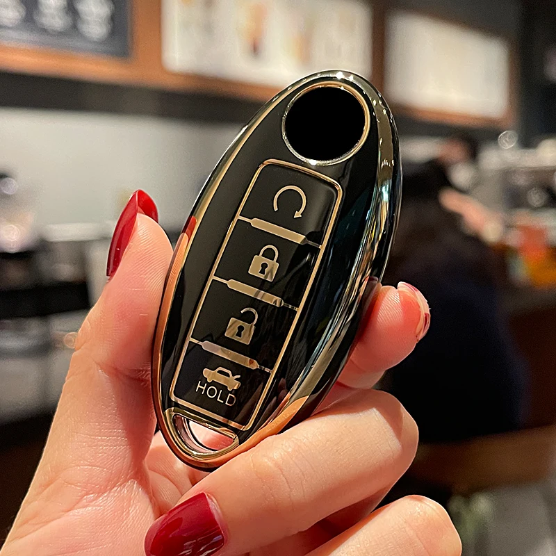 New TPU Car Remote Key Case Cover For Nissan Qashqai J10 J11 X Trail