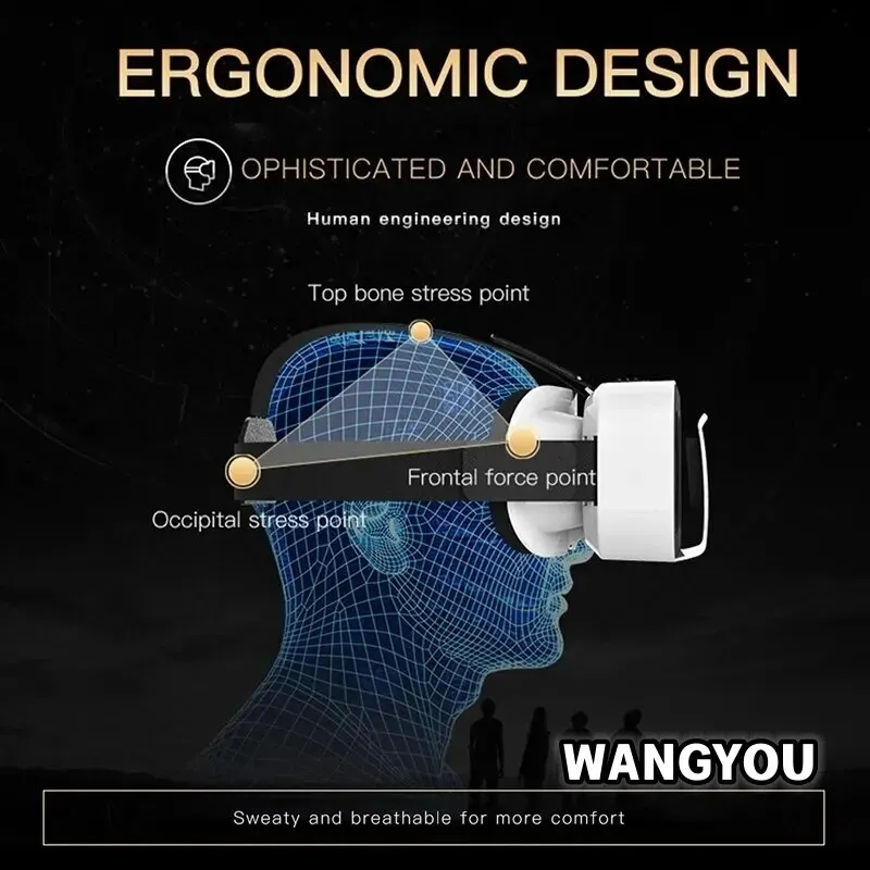 G05 3D VR SHINECON Glasses Headset Headmounted Virtual - Image 3