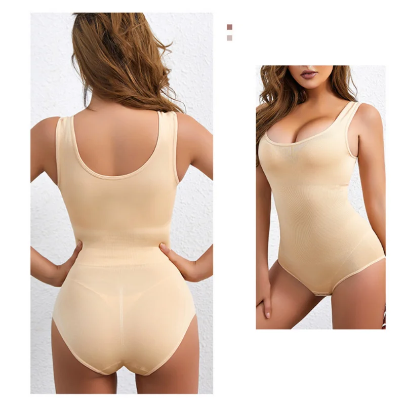 Bodysuit Women Body Shapers Shapewear Body Shaping Clothes Postpartum  Collapses Belly Triangle Siamese Corset Butt Shaping Top