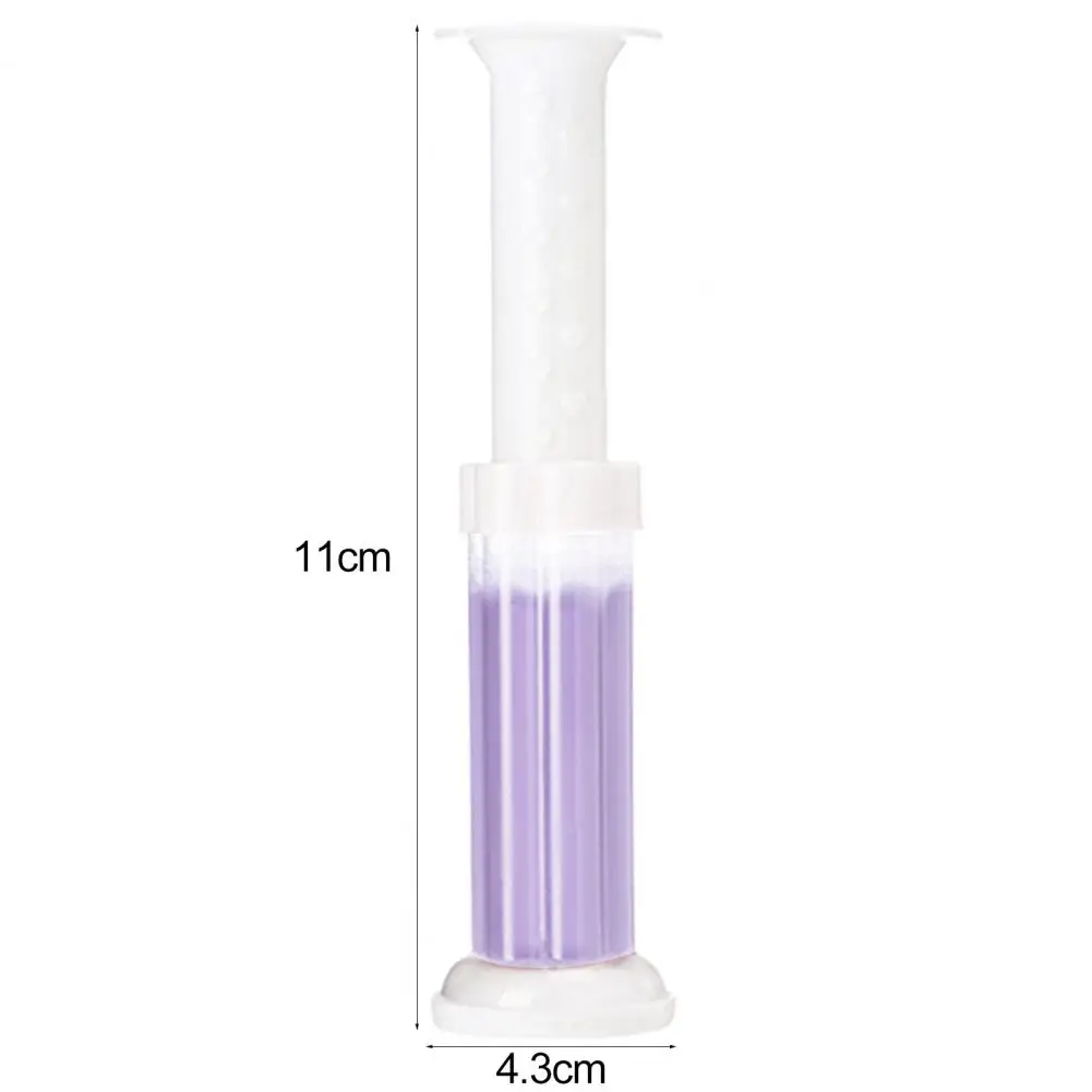 75G Toilet Deodorant Gel 11cm Flower Shape Toilet Cleaner Odor Prevention Freshener Fragrance Air Treatment For Bathroom
