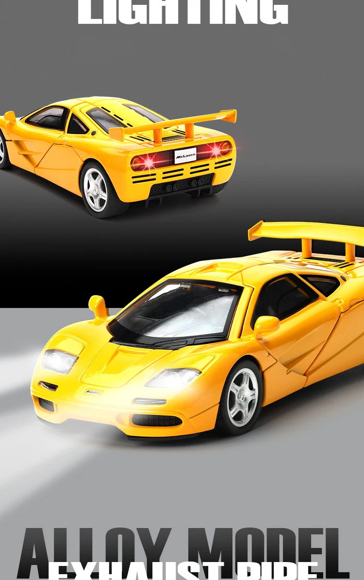 1:32 Ferrari F1 XP4 XP5 1933 Alloy Sports Car Model Diecast