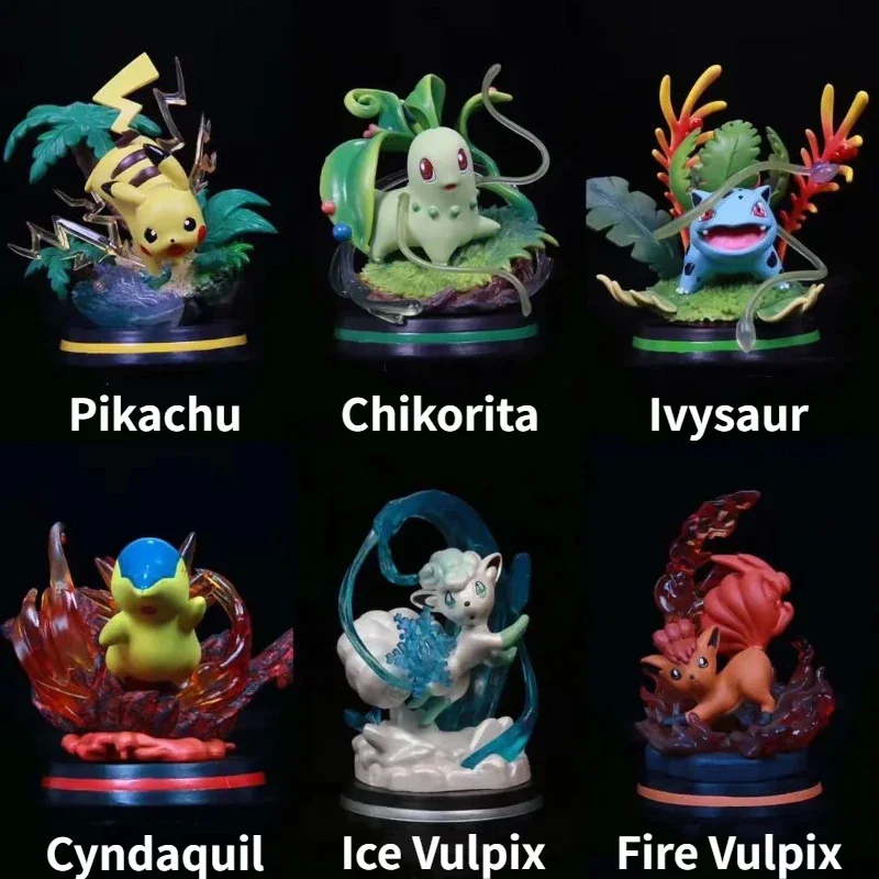 

Аниме, фигурка покемона, Charizard, Сквиртл, Бульбазавр, вулкаур, сцены, версия специальных эффектов, фигурка, игрушки, Коллекционная модель из ПВХ, куклы