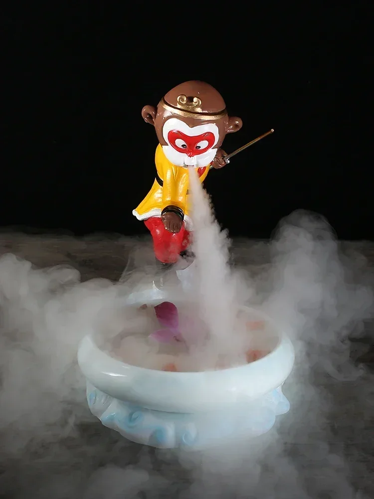 Journey To The West Dry Ice Tableware Artistic Conception Dish Artifact Special-shaped Hot Pot Shop Dry Ice Tableware