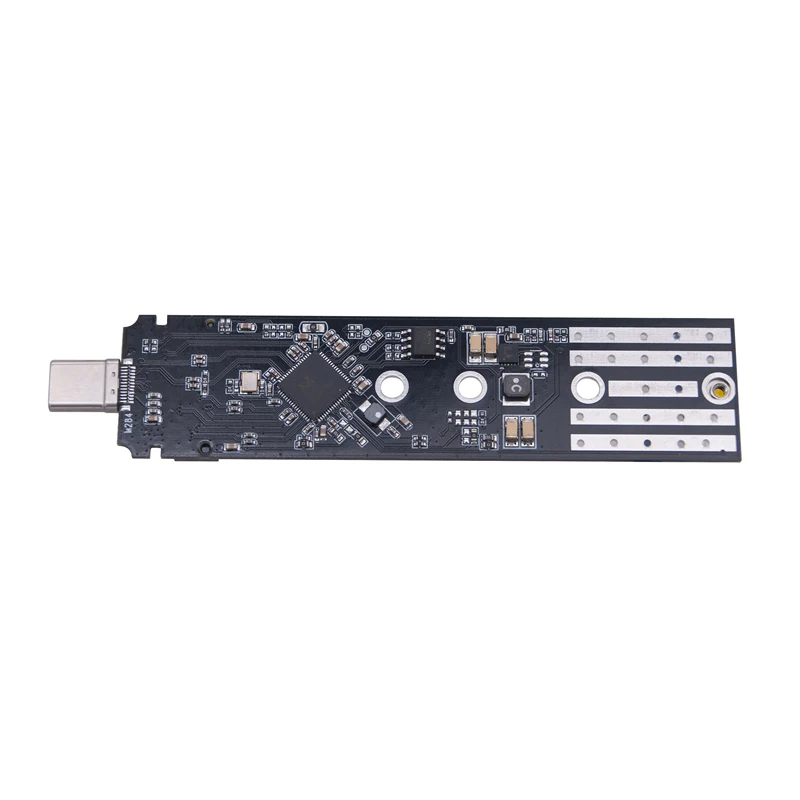 Dual Protocol M2 to USB C / USB 3.0 Adapter Converter for M/B+M Key NVME SSD B+M Key NGFF M.2 SATA SSD USB Type C Riser RTL9210B