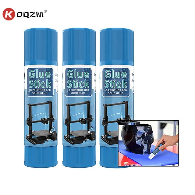 3D Printer Glue Stick Solid Adhesive for Hot Bed Print Filament PLA ABS  PETG TPU Easy Clean PVP Non-Toxic Strong Special Glue - AliExpress
