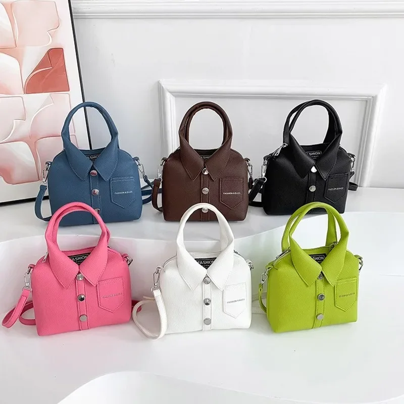 PU Square Compact Shoulder and Crossbody Bags Zipper Unique Design High Quality Hand Bags for Women 2026 Designer Style Bolso