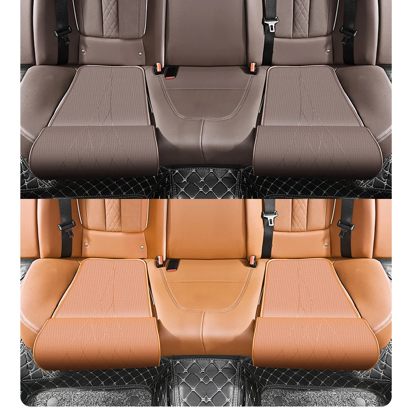 Car Seat Cushion Leg Support Extended Pad Universal Auto Seat Extender Leg Cushion Memory Foam Relieve Driving Fatigue Leg Pad