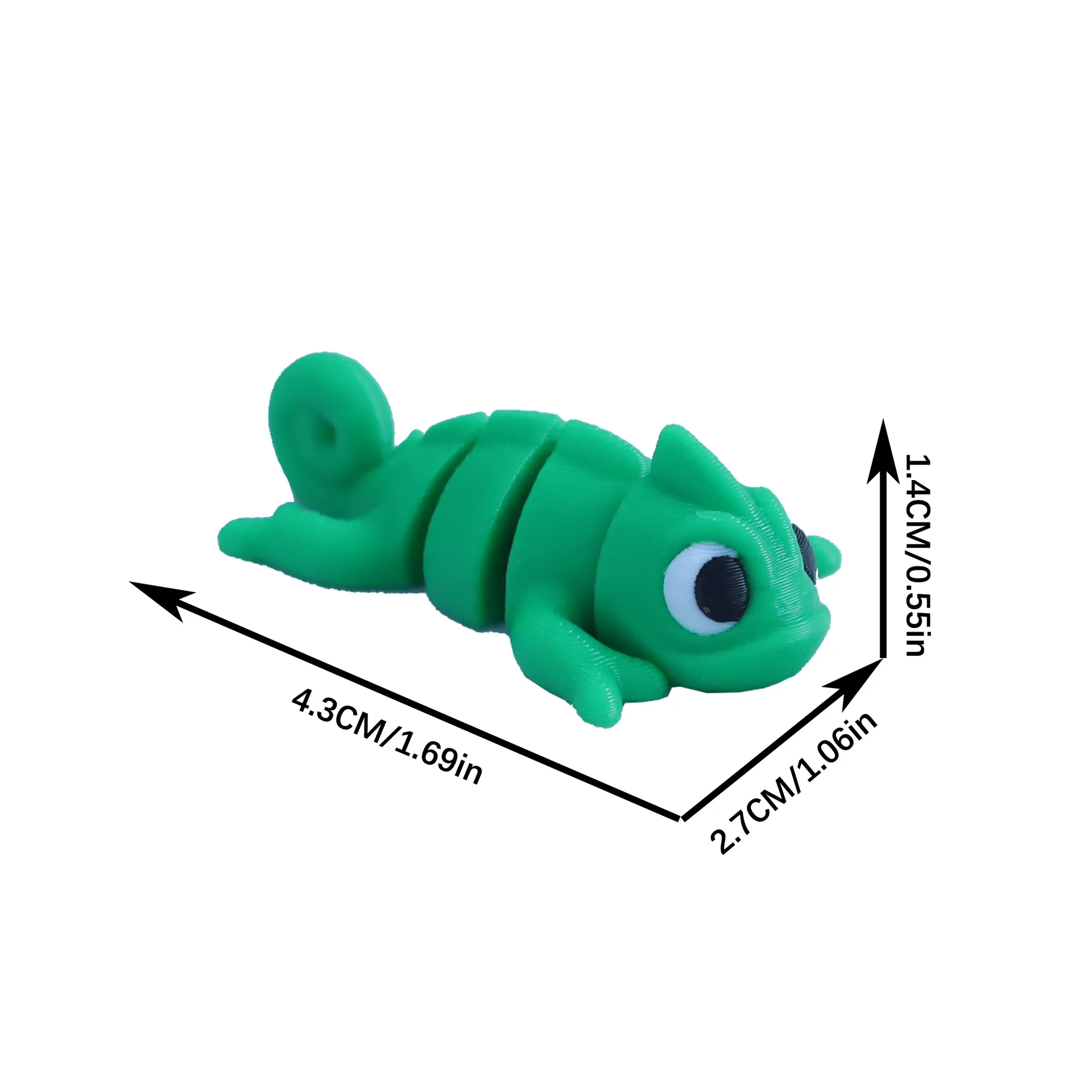 Whimsical 3D Printed Animal Figurine Ornaments – Durable & Fun Party Decor