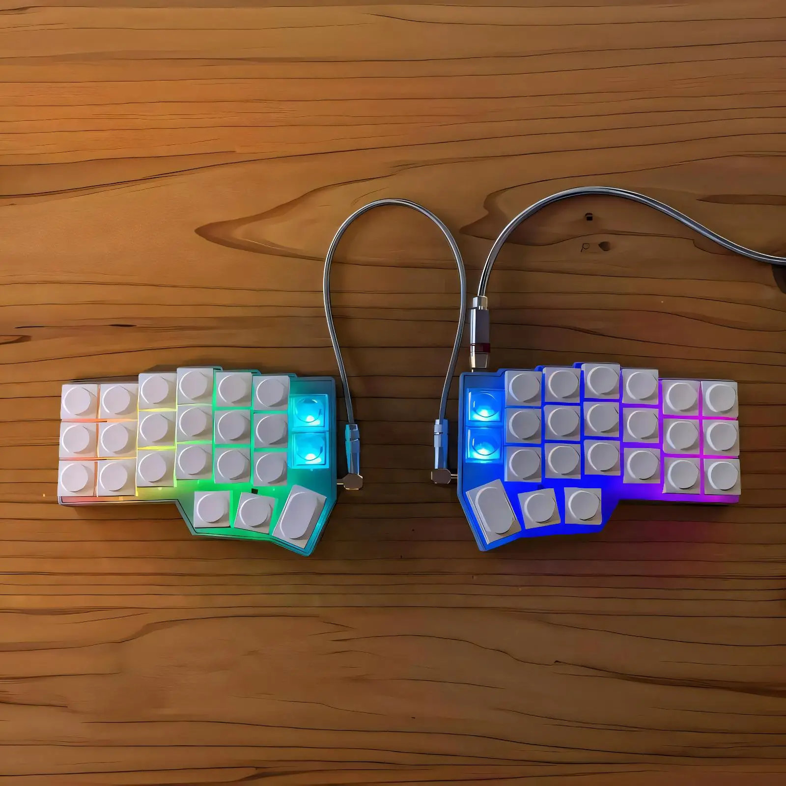 Corne V4 Split Keyboard Kit Wired Support Vial Ergonomics 