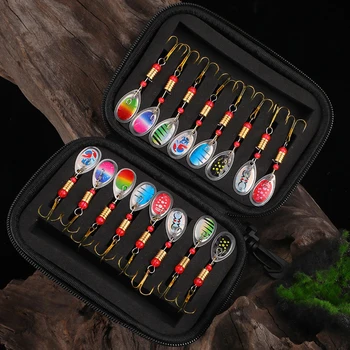 16pc Spinner Bait Set Bag 5