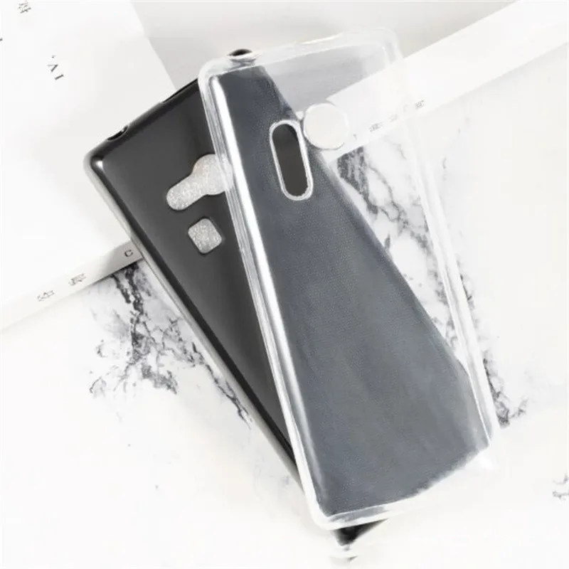 Custodia In TPU Trasparente Per Microsoft Nokia 216 - Cover Morbida Antiurto, Sottile E Antiscivolo, Con Ritagli Precise