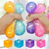 Fashion New Colorful Simulated Tofu Squeeze Toy TPR Ice Cube Maltose Squeeze Block Slow Rebound Kid Gift Decompression Toy 2